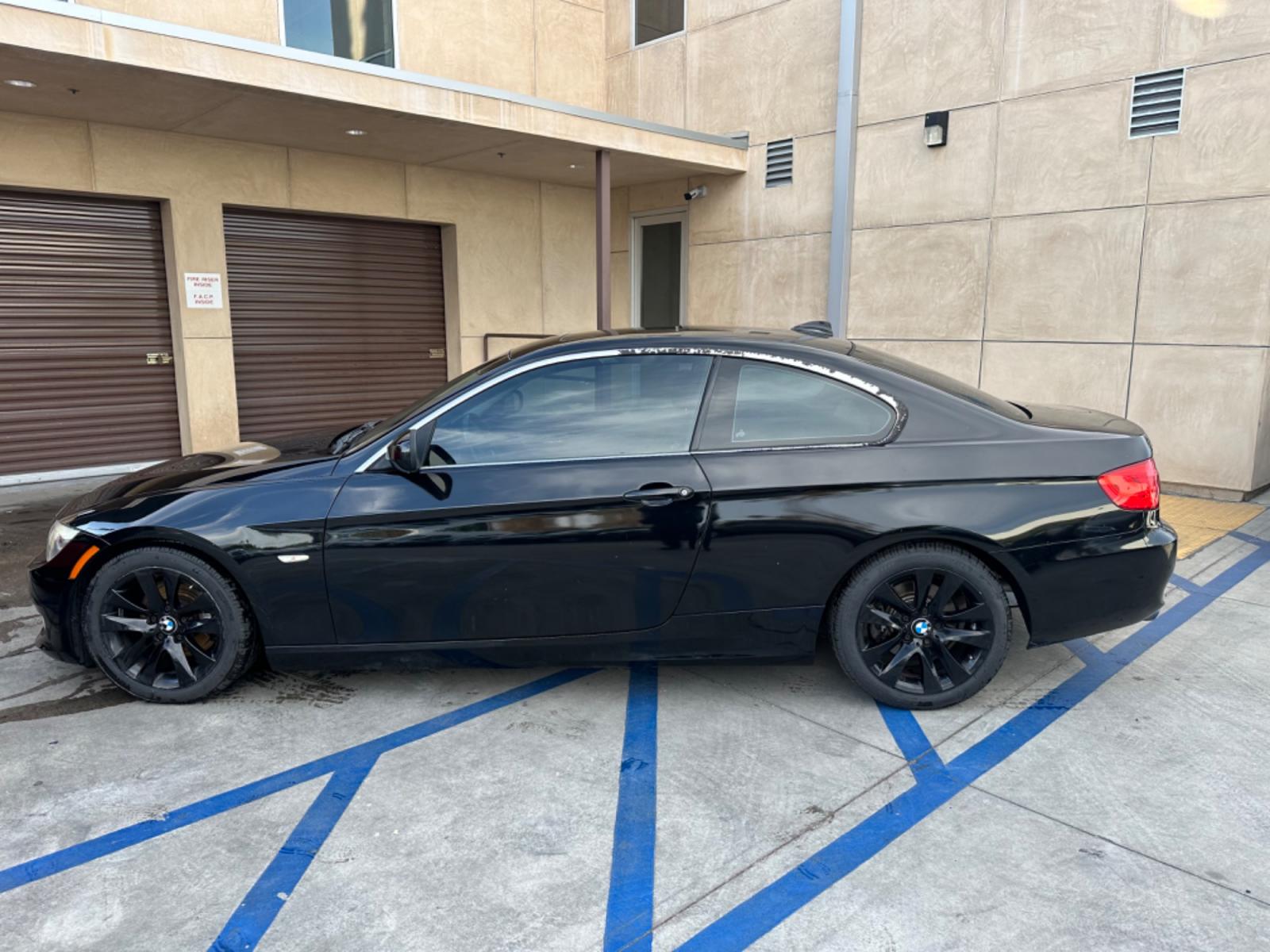 2011 Black /Black BMW 3-Series (WBAKE5C55BE) , located at 30 S. Berkeley Avenue, Pasadena, CA, 91107, (626) 248-7567, 34.145447, -118.109398 - Photo #1